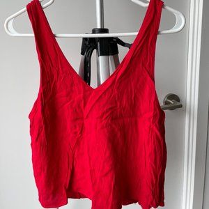 Wilfred Rank Top Red Size M